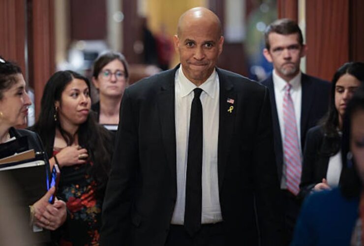 Cory Booker Filibuster Live